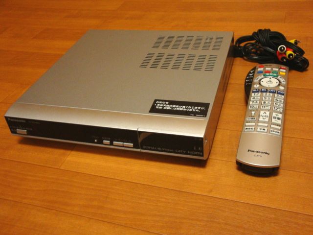 Panasonic パナソニック 地デジ BS CS CATV チューナー TZ-DCH820 B/C