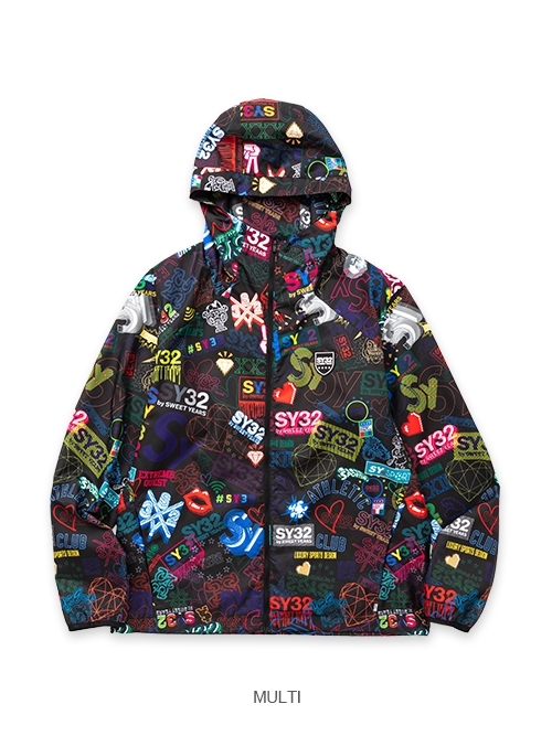 PRINT WINDBREAKER | ALL ITEMS | 【公式】SY32 by SWEET YEARS ONLINE