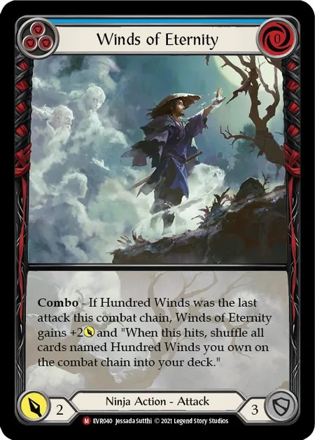 EN】《Rainbow Foil》《Extended Art》[Ninja] Winds of Eternity 「M