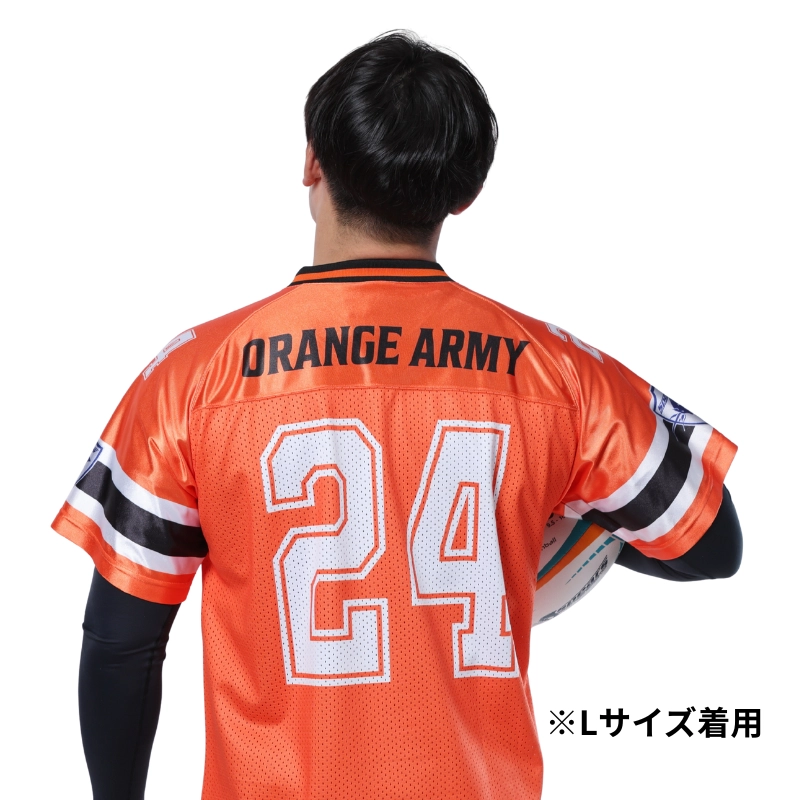 クボタスピアーズ アメフトシャツ OR