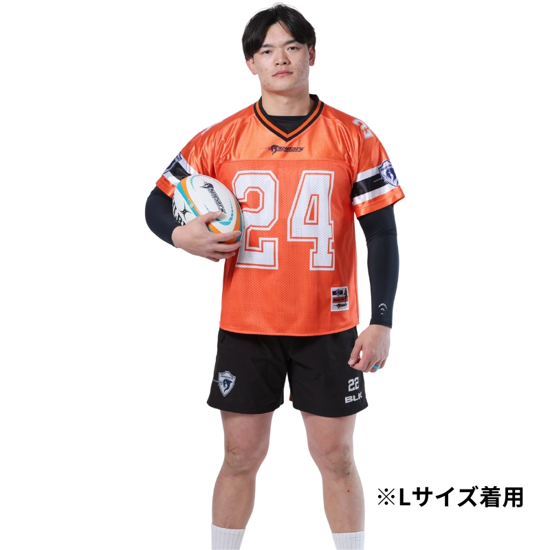 クボタスピアーズ アメフトシャツ OR