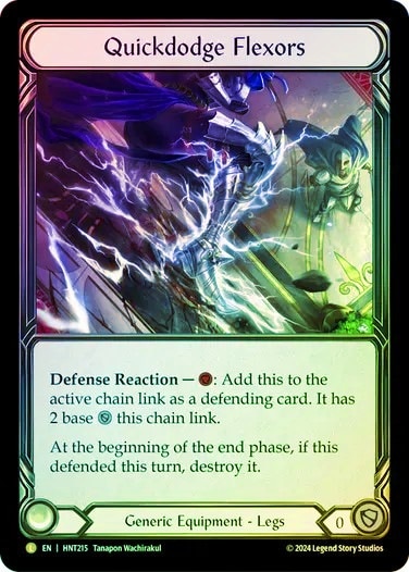 ENG】【Rainbow Foil】[Generic]屈性回避/Quickdodge Flexors [HNT