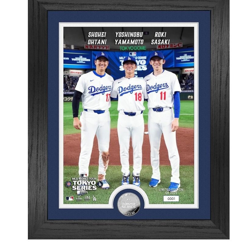 大谷翔平＆山本由伸＆佐々木朗希 東京シリーズ記念コイン 日本人選手
