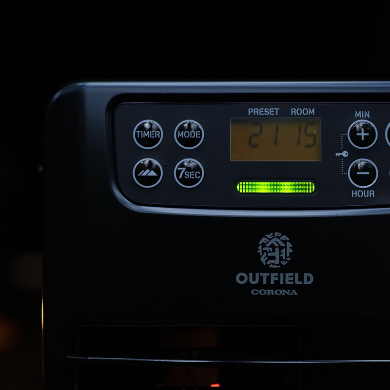 OUTFIELD】【NIGHT BLACK EDITION】【コロナストア限定】【2.5kWタイプ