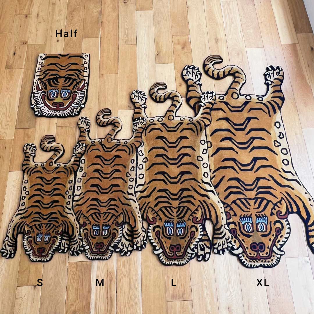 チベタンタイガーラグ H1-75 