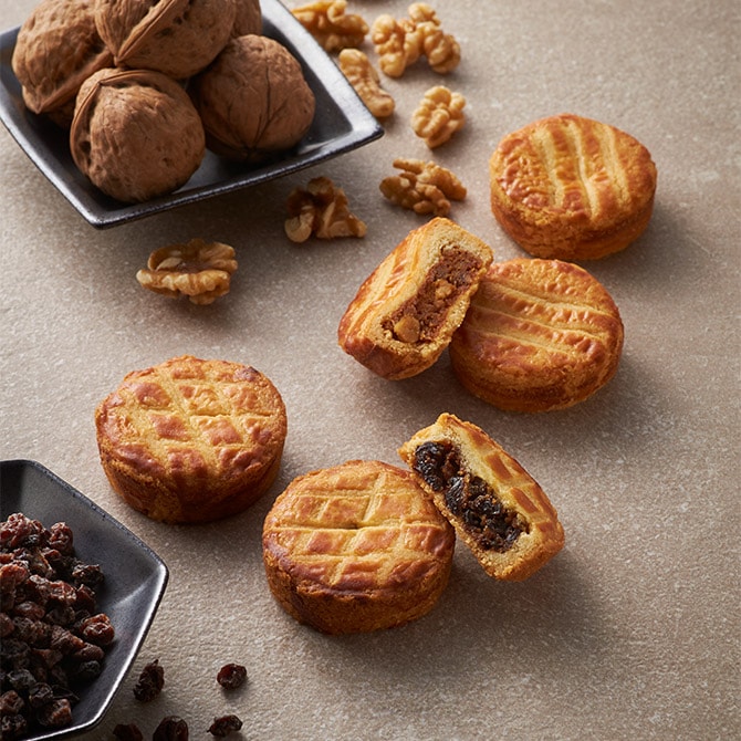 月鏡15個入｜ギフト（クッキー缶）｜鎌倉ニュージャーマン｜DOSKA