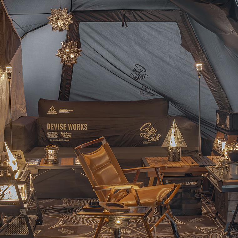 STANISTA (BLACK) | DEVISE WORKS | キャンプ用品