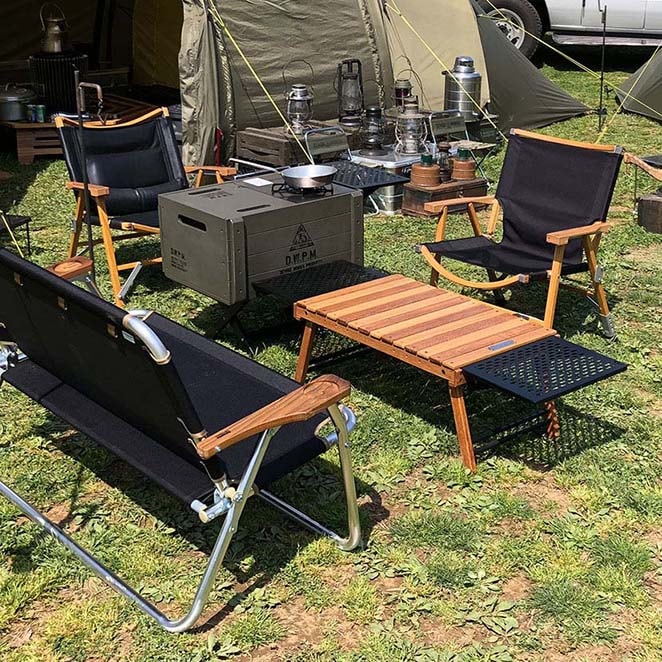 ハレテーブル ツリー柄アイアンセット | DEVISE WORKS | キャンプ用品