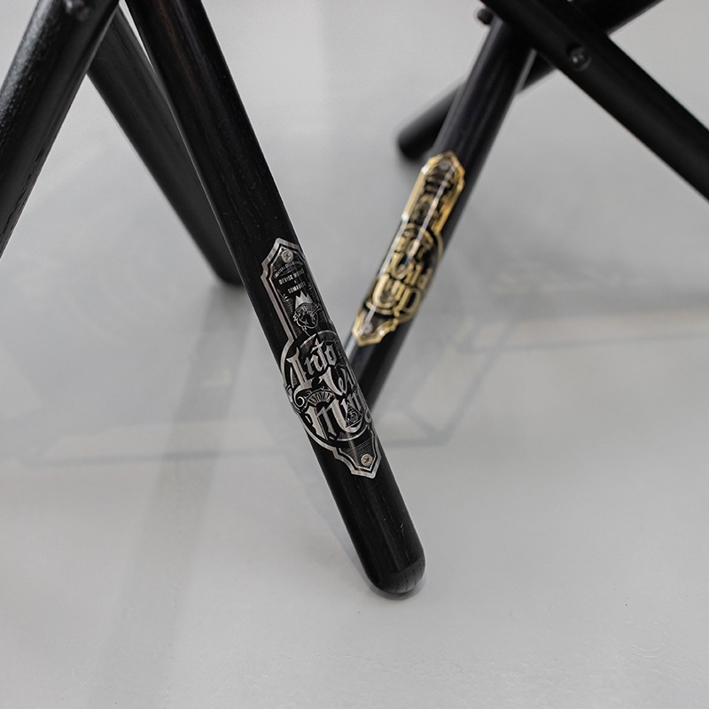 焚き火サイドスタンド KURO脚タイプ | DEVISE WORKS | キャンプ用品