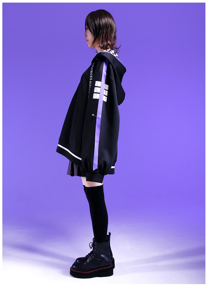 最短即日出荷】黒野京さんコラボグッズ サブカル地雷ジャージパーカー