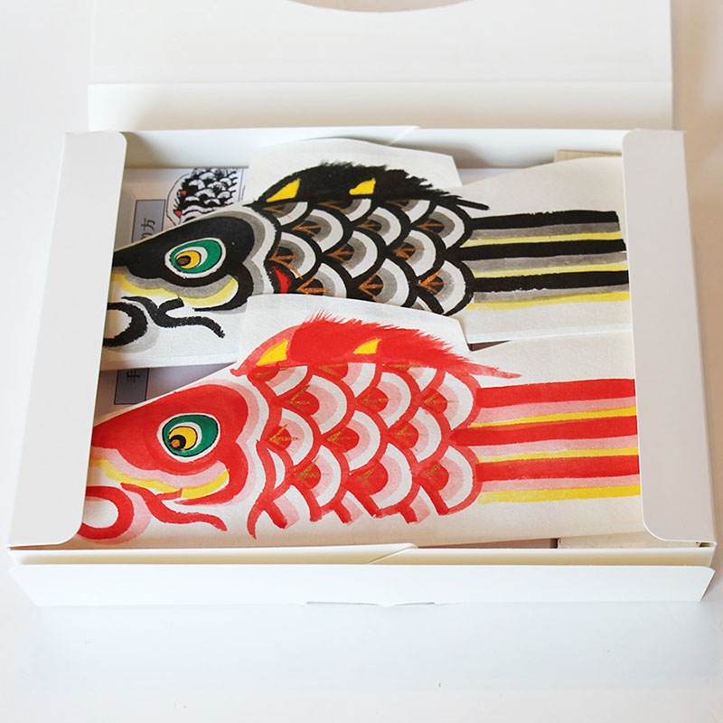 手描き鯉のぼり ミニ 2匹 | 住,インテリア,オブジェ・BOX | IKUNAS