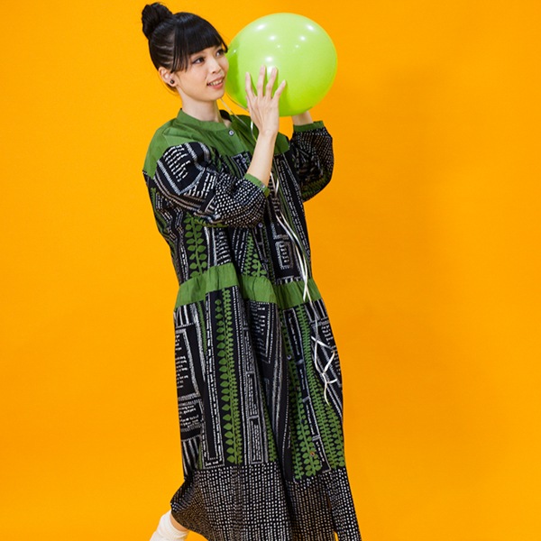 ワンピース ジャック/ワンピース,プリントワンピース オーガニック