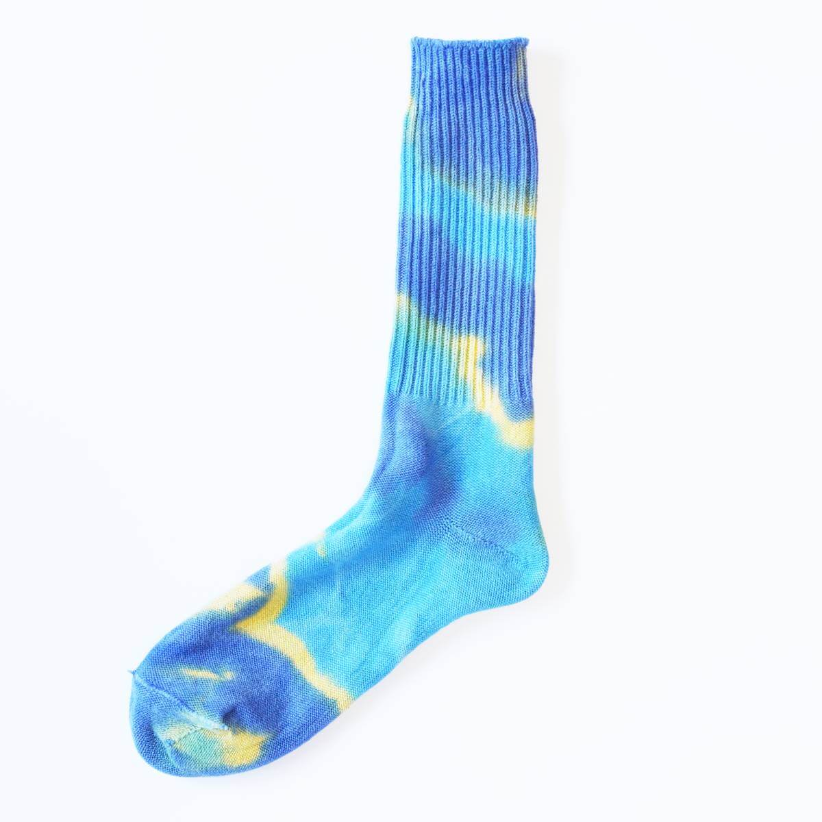 ANONYMOUSISM アノニマスイズム タイダイクルーソックス 80180800 靴下