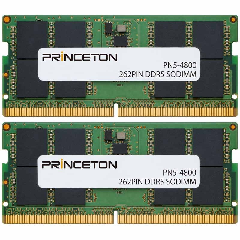 増設メモリ 16GB （8GB×2枚組） DDR5 4800MHz PC5-4800 CL40 262pin