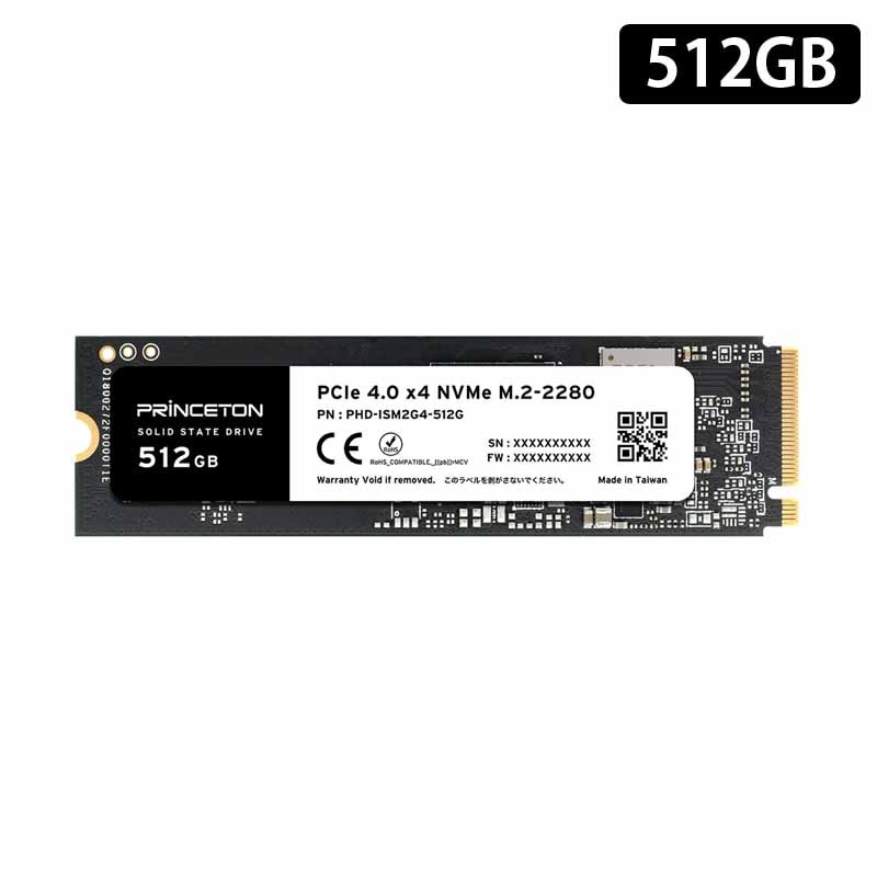 内蔵SSD 512GB PCIe 4.0x4 NVMe M.2 2280 読み込み最大7200MB 3年保証