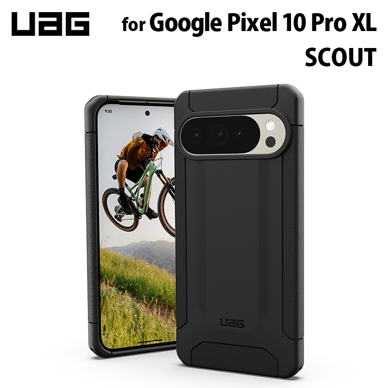UAG Google Pixel 10 Pro XL 用ケース SCOUT ブラック 耐衝撃 UAG