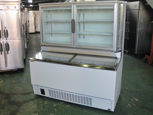 中古】パナソニック デュアル型冷凍ショーケース SCR-D1503NB◎ 三相