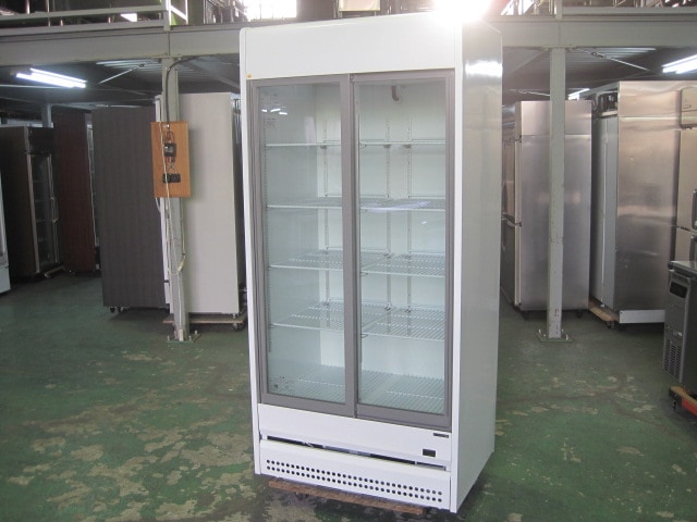 中古】サンデン リーチイン冷蔵ショーケース TRM-30XF◎ 単相100V