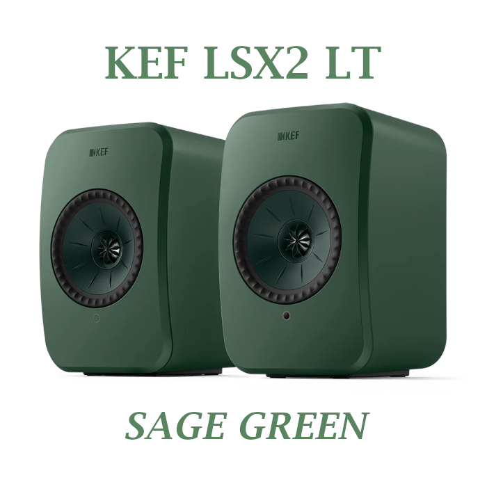 在庫有」KEF LSXⅡLT セージグリーン ペア ワイヤレス HiFi スピーカー