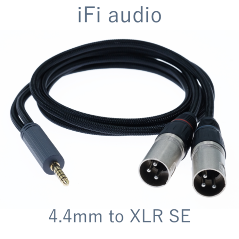 iFi audio 4.4 to XLR cable SE 4.4mm- 3pin XLRオス x 2「正規輸入品