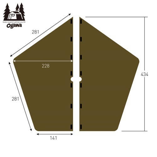 オガワ OGAWA グランドマット グロッケ16 | ガレージキャンプストア