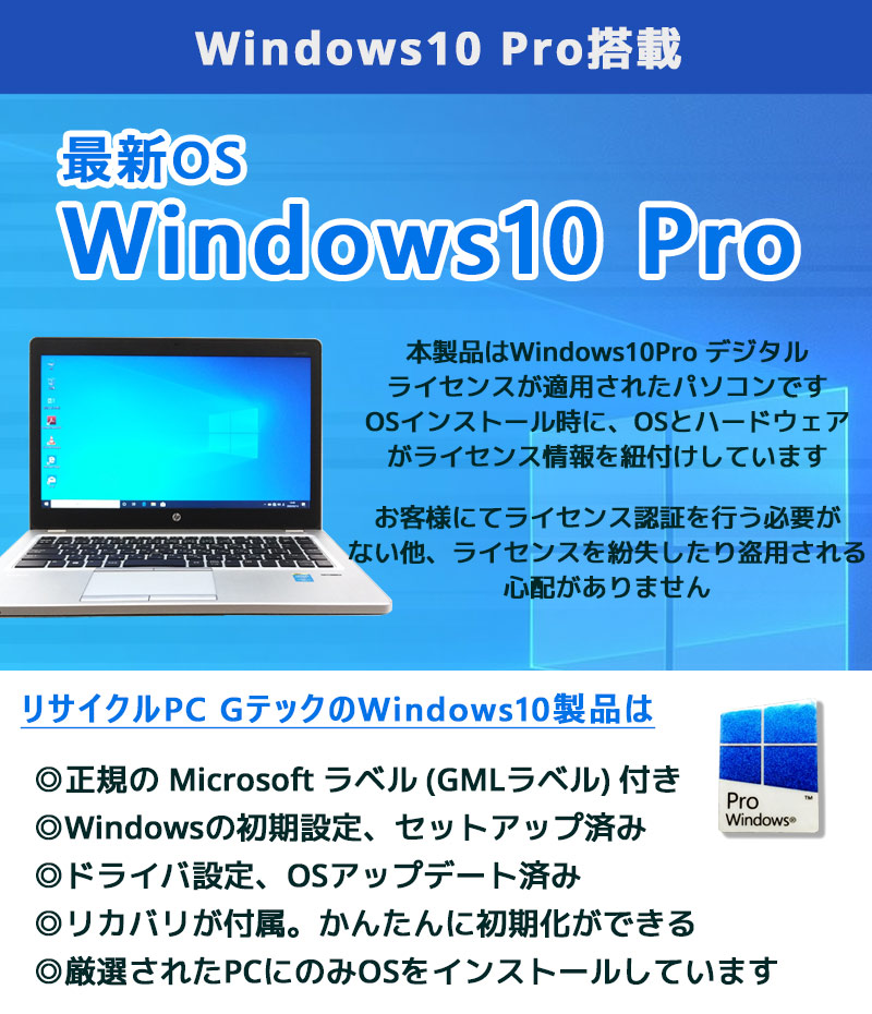 中古パソコン 富士通 ESPRIMO D587/SX Windows10Pro Corei5 7500