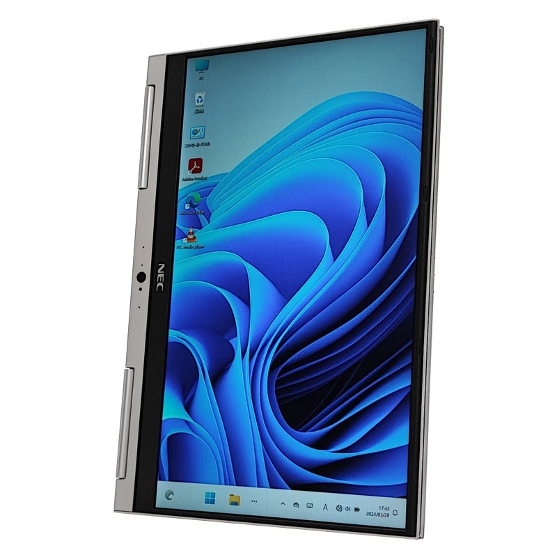 薄型 軽量 中古パソコン NEC VersaPro VK23T/G-U Windows11 Pro Core