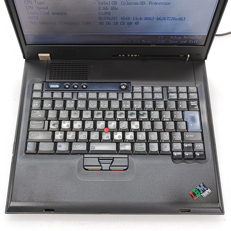 ジャンク品 IBM ThinkPad G41 ジャンクPC ジャンクパソコン 保証無し
