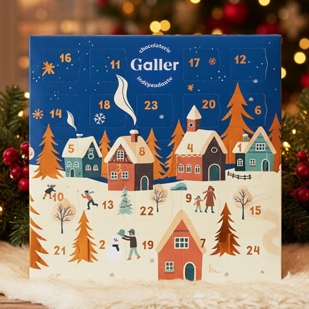 クリスマス アドベントカレンダー スタンダード ベルギー王室御用達