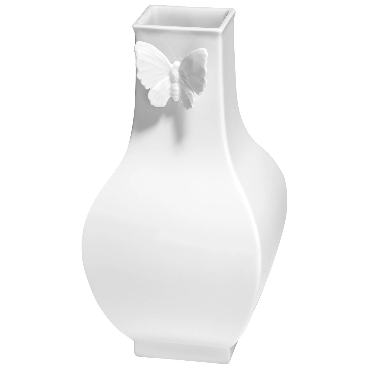 マイセン バタフライ スクエア 花瓶 L 000000/50909 | 花瓶 | ドイツの