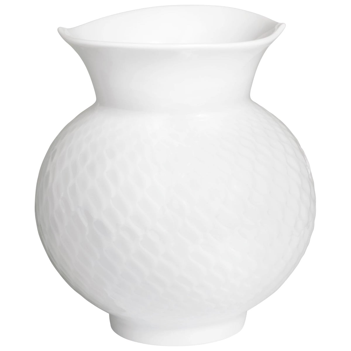 マイセン 波の戯れ ホワイト 花瓶13cm 000000/50142 | 波の戯れ