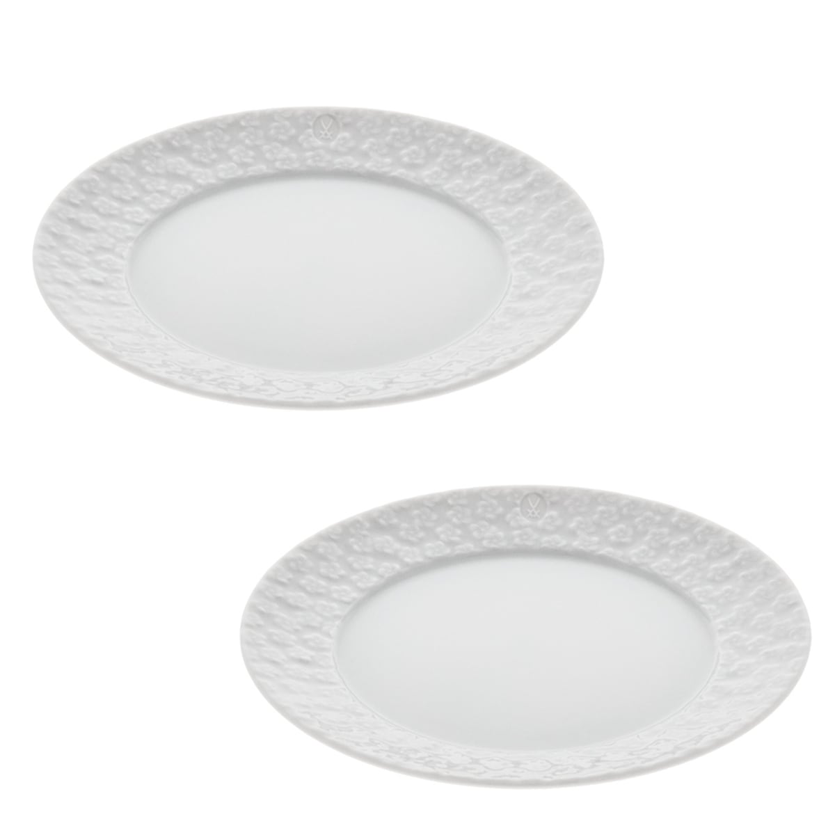 マイセン ロイヤルブロッサム ペア ブレッド&バタープレート 000000