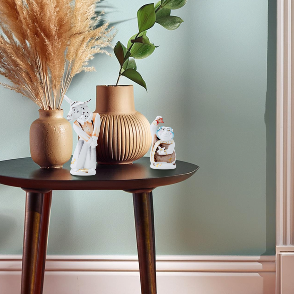 マイセン 人形「サマーナイト」4体セット（パック、ティターニア