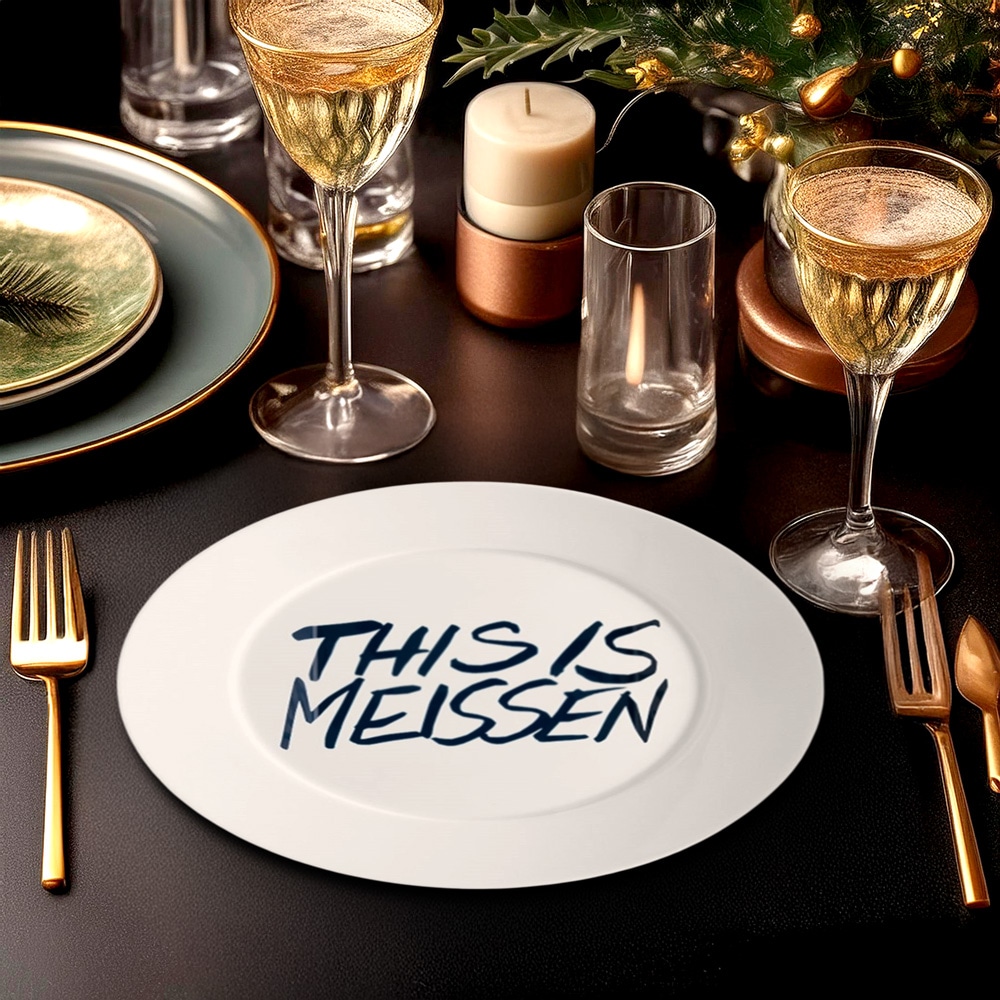 マイセン プレート22cm ディス イズ マイセン 79A407/41473 | This is