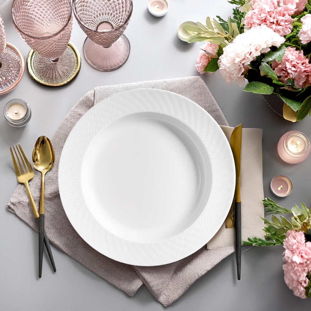 マイセン 波の戯れ ホワイト NO.41 スーププレート 000000/29A87 | 波