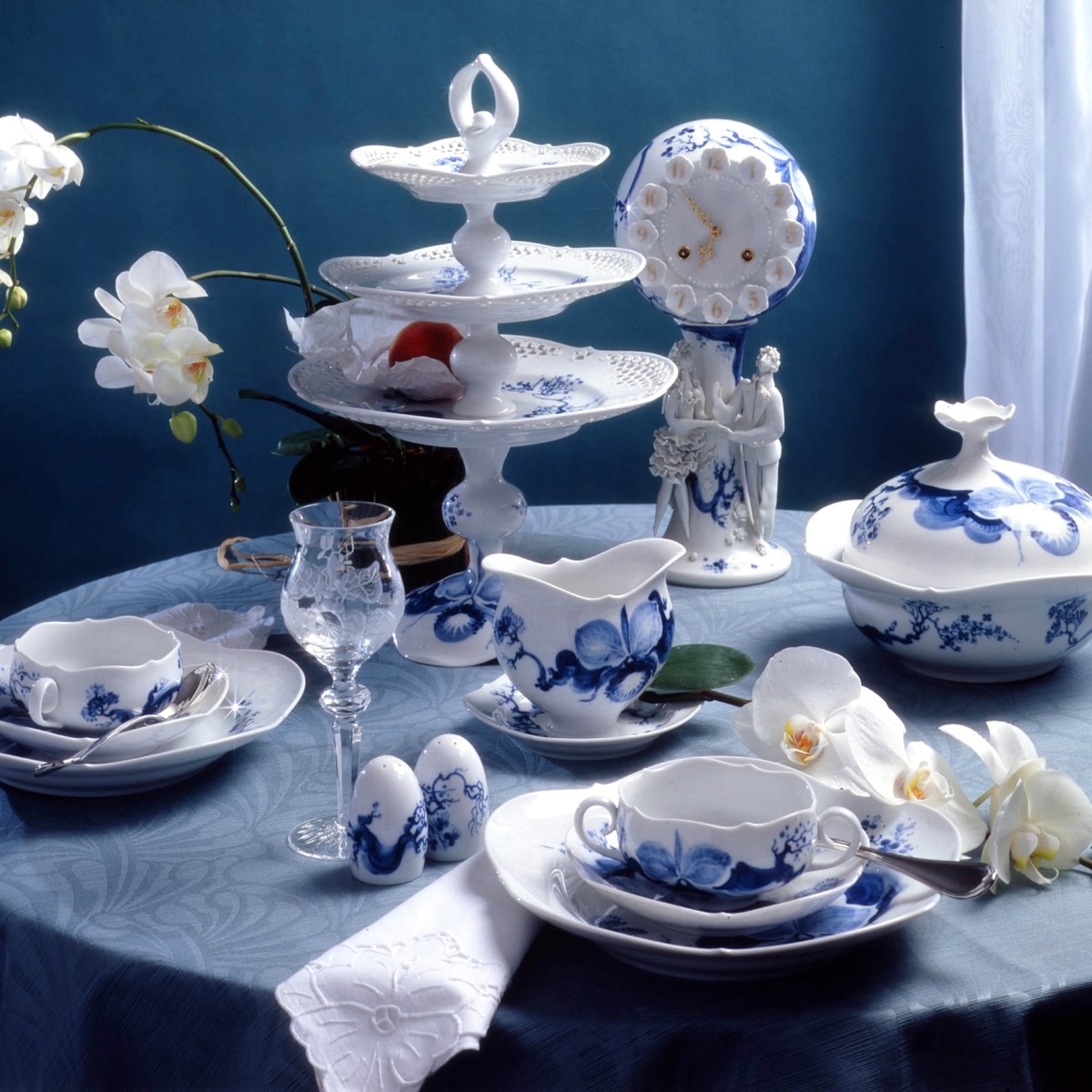 マイセン ブルーオーキッド ティーカップ＆ソーサー 824001/23633