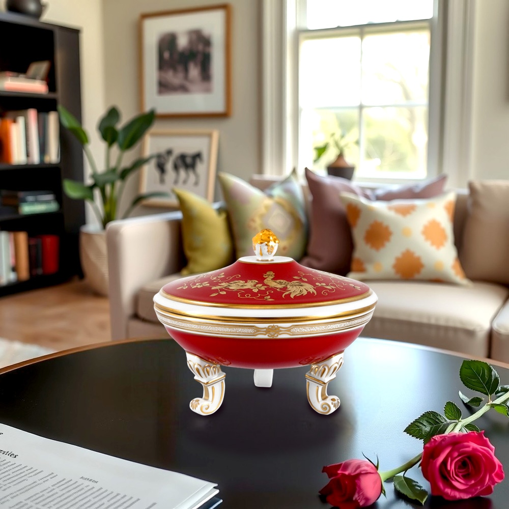 マイセン ボックス「金の鳥と蔓」 00175/265884 | 世界限定品等