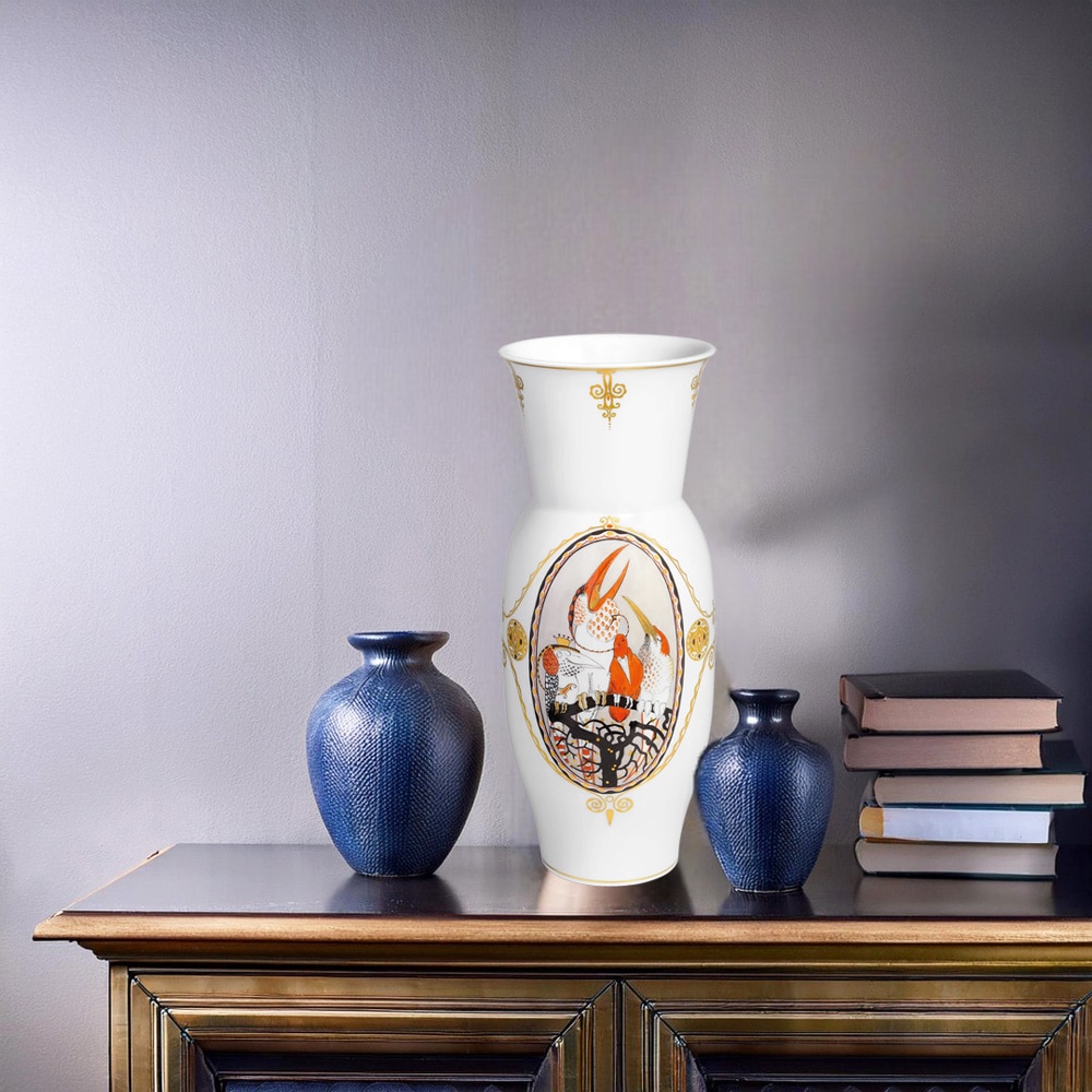 マイセン 花瓶「ふしぎな鳥」 50330/955684 | 世界限定品等 | ドイツの