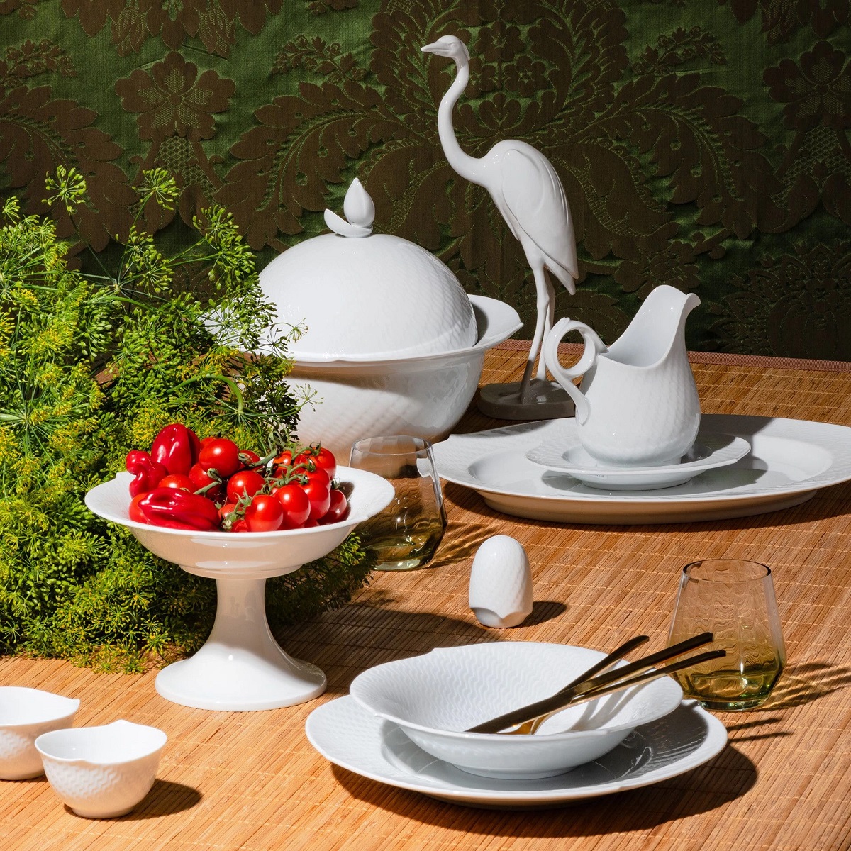 マイセン 波の戯れ ホワイト プレート 000000/29472 | 波の戯れ