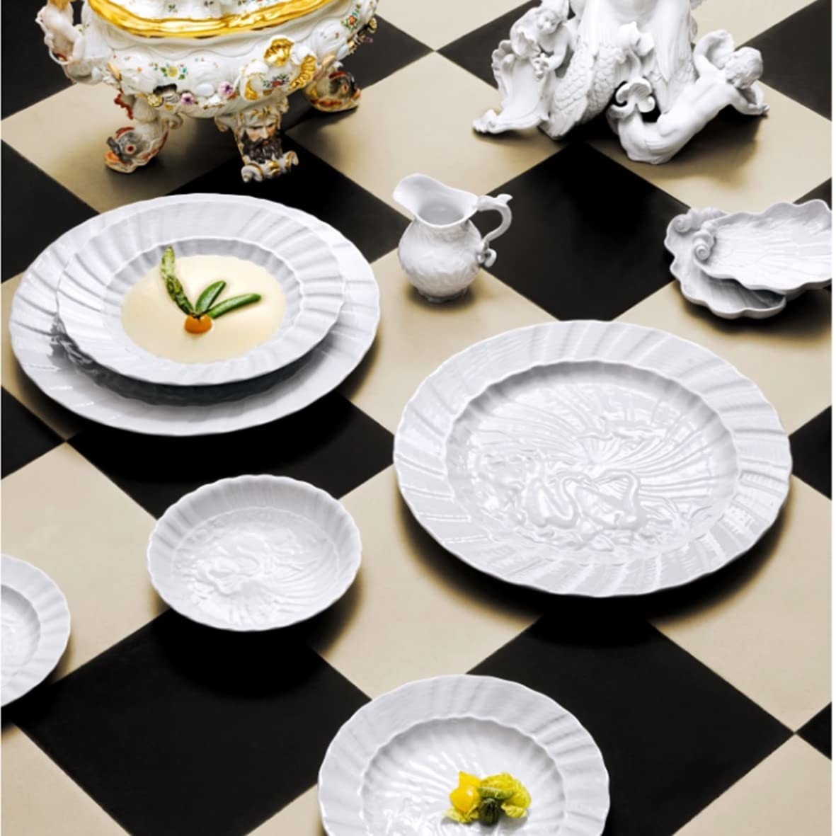 マイセン スワンホワイト ディッシュ 000000/05283 | スワン | ドイツ