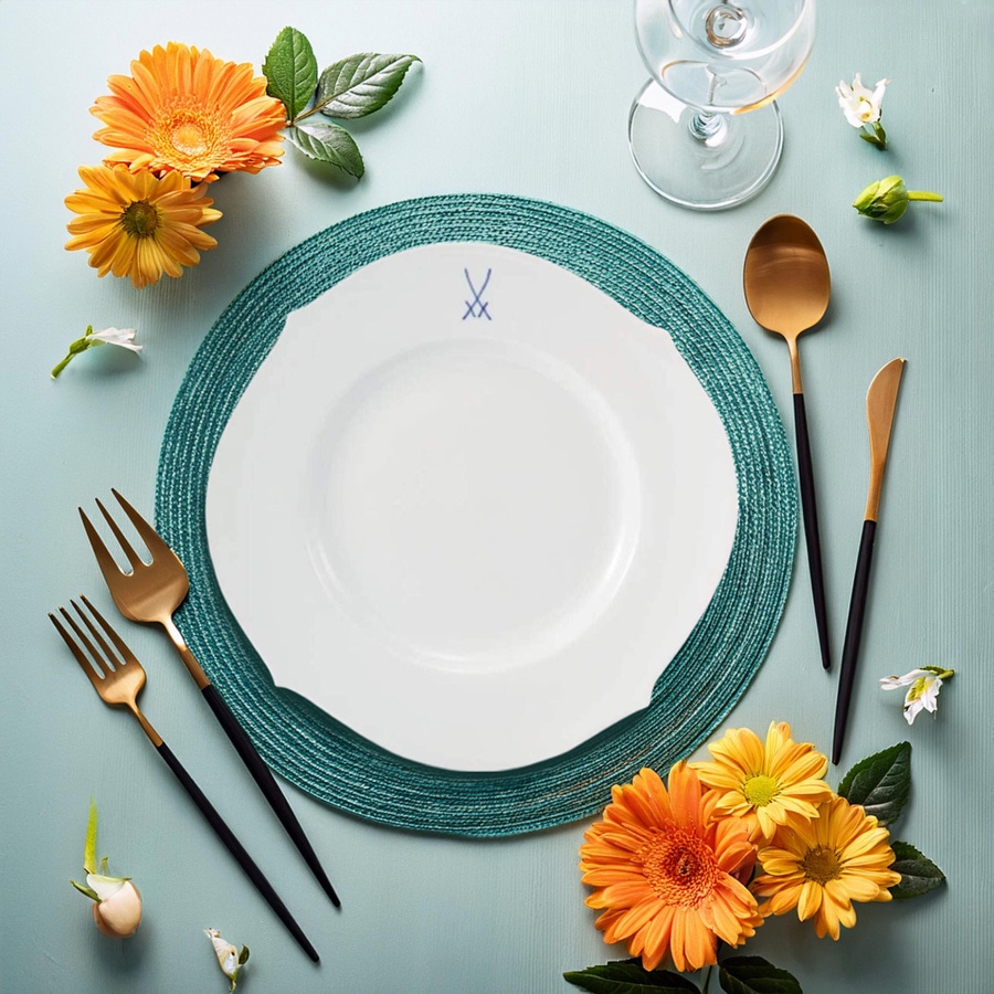 マイセン 剣マーク プレート22.5cm 825001/28472 | 剣マーク | ドイツ