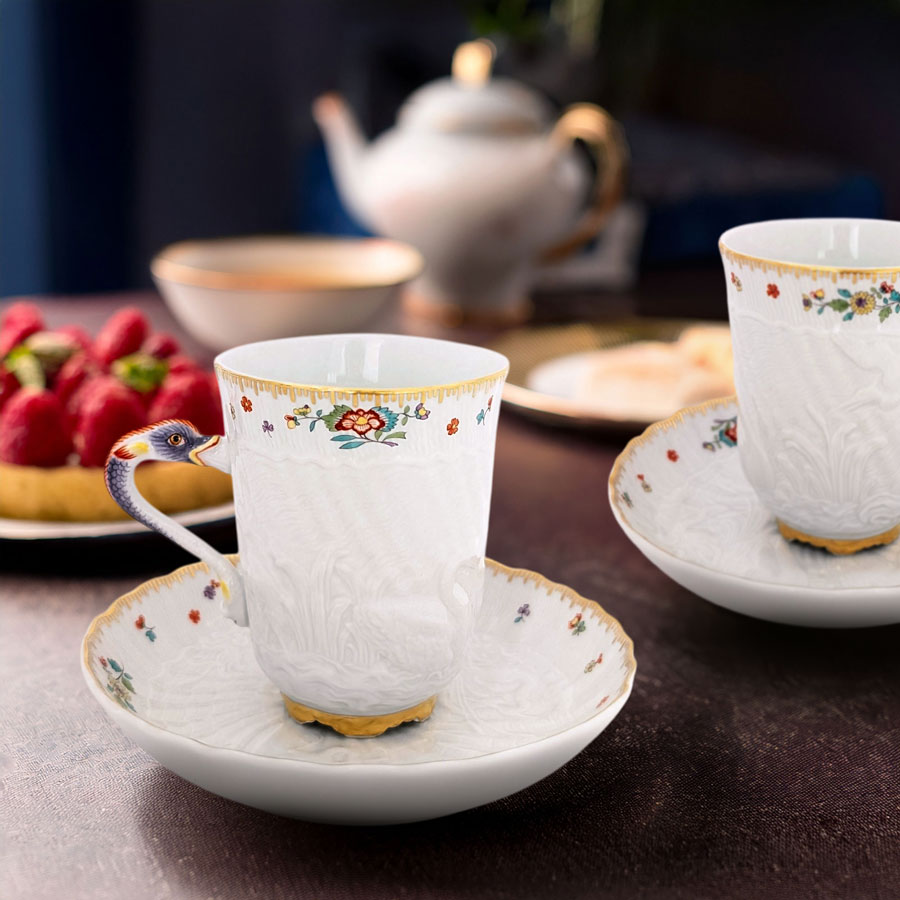 マイセン スワンサーヴィス コーヒーカップ＆ソーサー 397152/05585