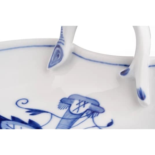 マイセン ブルーオニオン リーフプレート 22cm 800101/00265 | ブルー