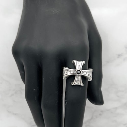 ≪Mad Graffiti/マッドグラフィティ≫アブソリュート クロス”M”リング