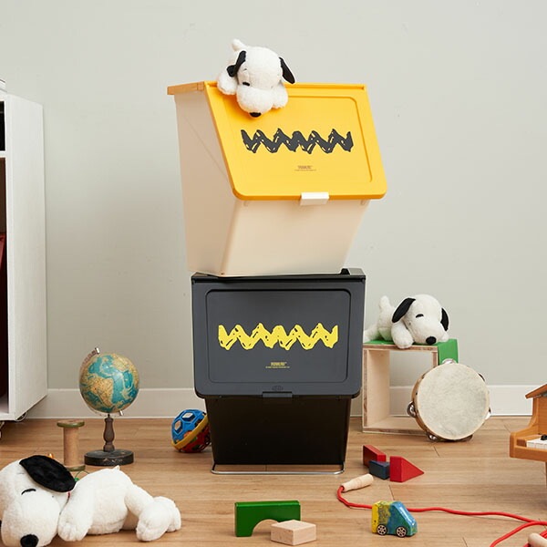 スヌーピー 収納ボックス スタックストー stacksto ペリカン ガービー