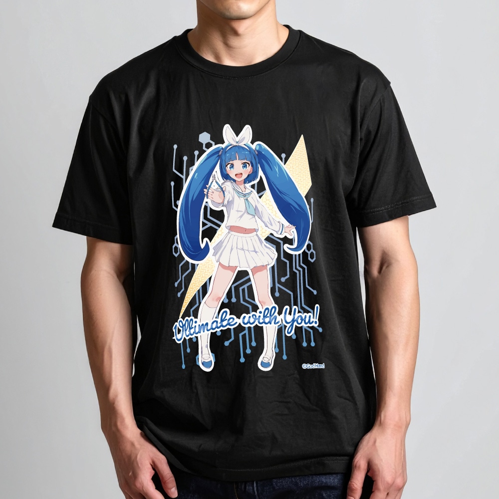 メーカー直販】ニパ子Tシャツ ブラック各種 直販限定 GH-A-TS01-BK