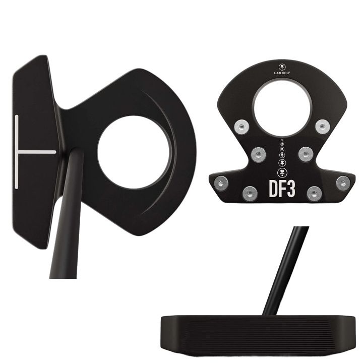 左用 2024 LAB GOLF ラブゴルフ DF3 STOCK パター マットブラック