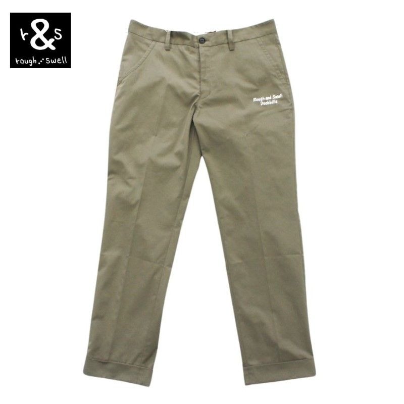 rough＆swell 『BITE TOUR PANTS』 【BLACK】 RSM-24059 スラックス
