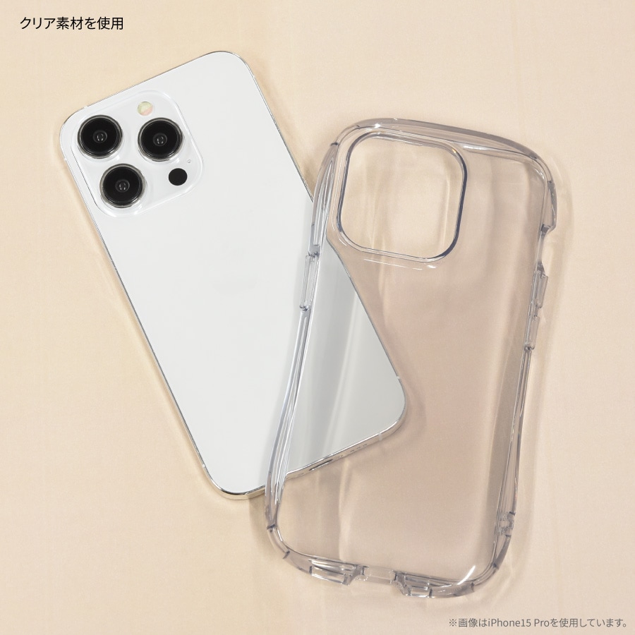 iPhone 15 / 14 / 13 対応 クリスタルクリアケース | オリジナル商品