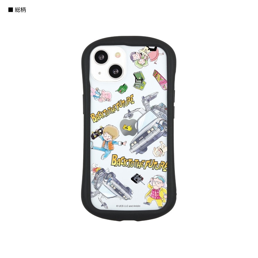 BACK TO THE FUTURE iPhone13 対応 ハイブリッドクリアケース